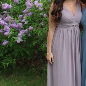 Mauve lavender dress
